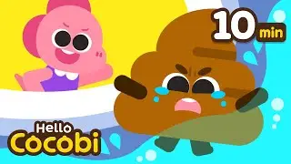 Poop, Fart Song + More Bath Songs | Toilet, Potty Training Song | Kids Songs | Hello Cocobi