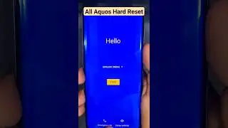 All Aquos Hard Reset - Sharp Aqous Zero 2 