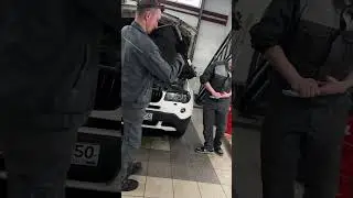 BMW X3 E83 замена радиатора ОЖ , замена антифриза , прокачка системы