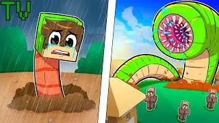VIDA DE MINHOCA MINHOCA NO MINECRAFT