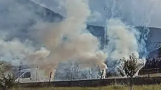 Siano (Sa) fuochi d'artificio 17 agosto 2024 Batteria Siciliano