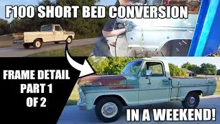 F100 Long Bed to Short Bed Weekend DIY