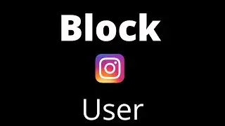 How to block someone on instagram ?