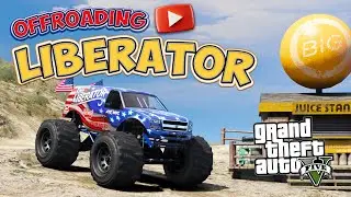 OFFROADING LIBERATOR 4X4 | GTA V