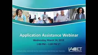 IACET Accredited Provider (2018-1 Standard) Application Assistance Webinar, March 14, 2018