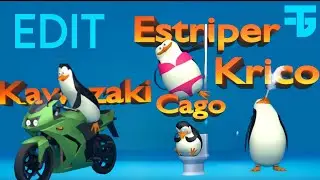 Los Pinguinos me la van a Mascar - Kawasaki, Cago, Krico y Estriper Edit - Felix Gabry