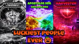 The LUCKIEST PEOPLE EVER in Sols Rng┃「Halloween 🎃」