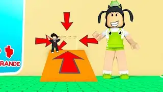 OBBY DE FICAR PEQUENO E FICAR GIGANTE | Roblox - Easy Grow Obby