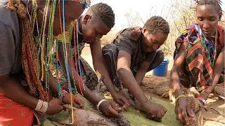 Hadza Kabilesinde Misafirim Menü Kaya Sincabı 🇹🇿