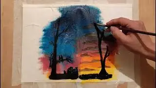 acrylic painting