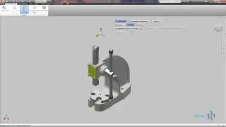 02 Сдвиг компонентов [Autodesk Inventor]
