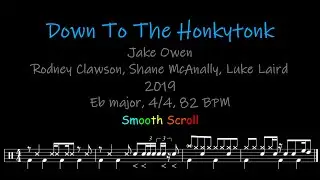 Down To The Honkytonk, Chords, Lyrics and Timing