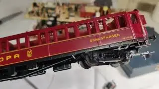 Делаем свет в вагоне mitropa 1/87 We make light in the mitrop car 1/87