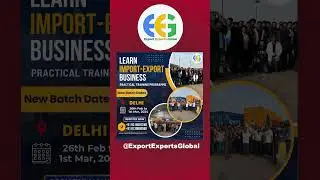 Import Export Course in Delhi| Export Import Training| Export Experts Global