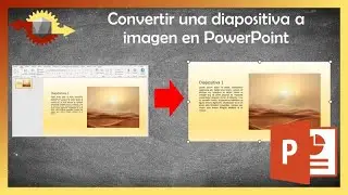 Cómo convertir una diapositiva de PowerPoint en imagen rápidamente