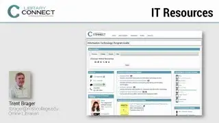 IT Resources @ LibraryConnect