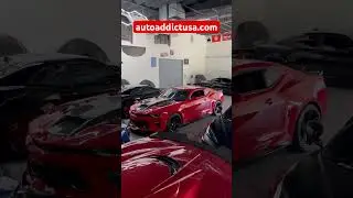 Hot Red Camaro SS 