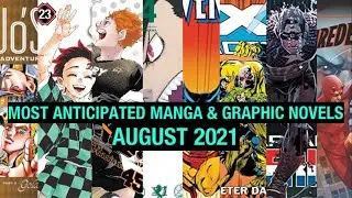 Most Anticipated Manga and Graphic Novels August 2021