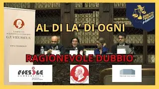Al di là di ogni ragionevole dubbio. Conferenza per il progetto EDUCARE AI DIRITTI