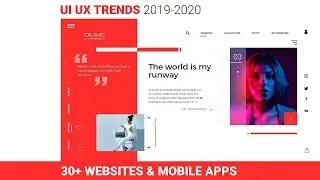 Mobile App Website Design Ideas ( UI UX ) Trends 2019 / 2020 ep2