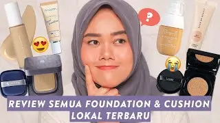 REVIEW SEMUA FOUNDATION & CUSHION LOKAL 2020