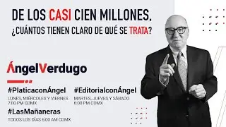 De los casi cien millones, ¿cuántos tienen claro de qué se trata? 29/10/24