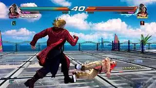 Steve Rage Drive 1 Combo Damage is Amazing at wall!! #stevefox #tekken7