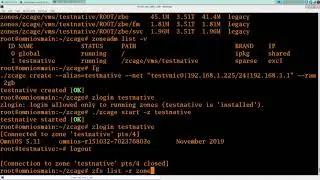 Home Server Setup #2 (Installing and trying out zcage)