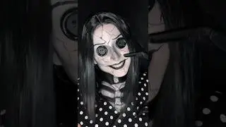 Coraline & Other mother makeup transition 