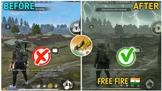 I REDESIGNI THE GAME AND ENHANCED its Graphic in Free Fire Game !!