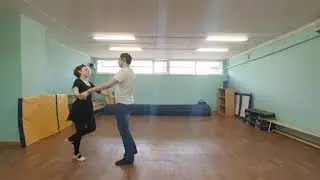 Вальс Экосез. Схема танца для обучения.