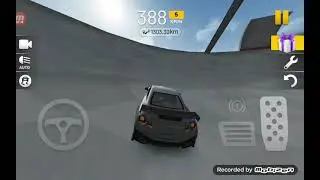 Flying Nissan GT-R R35 Nismo in Extreme Car Driving Simulator 