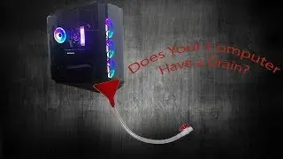 How to Install Coolent Drain in Custom Water Loop Easy! Corsair Hydro X series Episode 3