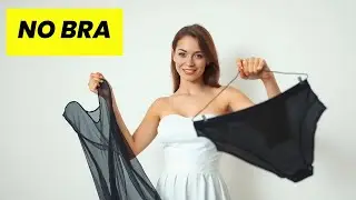 TRANSPARENT LINGERIE TRY-ON HAUL (GLOW UP!)  4K QUALITY!