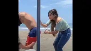 Women's reaction to a large erect penis and an athletic body.