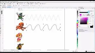 Щенячий патруль. Развивающая игра//CorelDraw X8