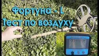 Фортуна-L  тест по воздуху.