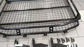 Багажник экспедиуионный УАЗ Хантер трофи, основание сетка