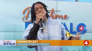 Daytime Buffalo: Local artist Moody performs original song 'Principles'