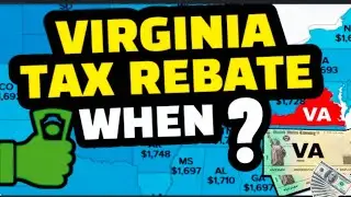 Virginia $250 To $500 Rebates | STIMULUS CHECK VIRGINIA : VIRGINIA TAX REBATE CHECK WHEN ? 2022