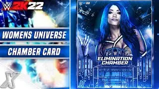 WWE: Elimination Chamber Match Card (2K22 Universe)