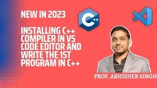 1. C++ compiler installation in VS Code Editor