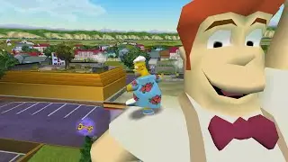 Давайте играть в The Simpsons: Hit & Run №2