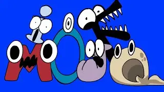 Pizza Tower Screaming Meme, but it's Alphabet Lore