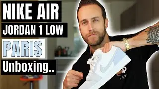 Nike Air Jordan 1 Low PARIS - Unboxing, Review & On-feet