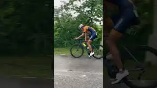 20КМ за 31 минуту со средней скоростью 38км/час! Спринт триатлон! #триатлон #cycling #спорт