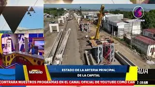 Entrevista a la Alcaldesa de Managua Reyna Rueda - Avances en la pista Juan Pablo II