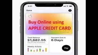 Apple Credit Card/Wallet app on iPhones for Digital Wallet