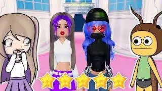 LYNA Y ROXICAKE ROMPEN LA PASARELA EN DRESS TO IMPRESS ROBLOX