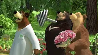 Masha dan Beruang 📺 Saya Besar Di Sini… 👧⬆️ 